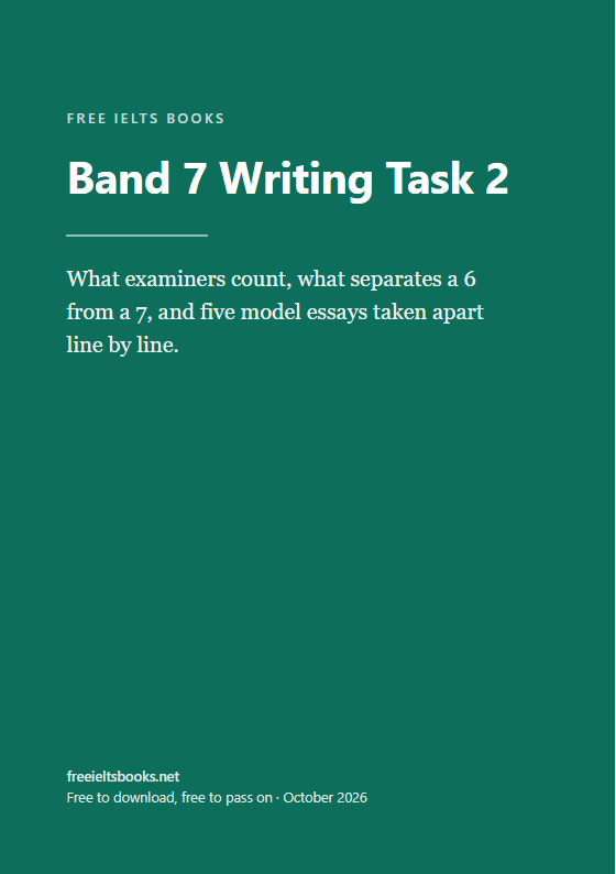 Band 7 Writing Task 2