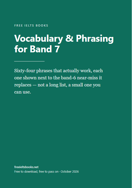 Vocabulary & Phrasing for Band 7